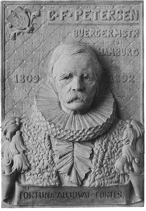 CF Petersen Mayor of Hamburg by Carl Kühl